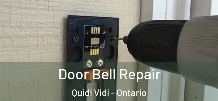 Door Bell Repair Quidi Vidi - Ontario