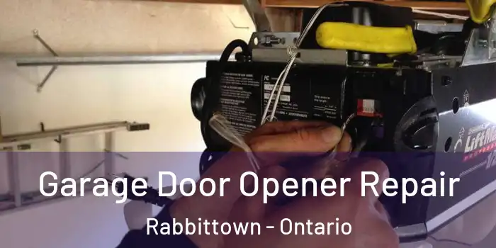 Garage Door Opener Repair Rabbittown - Ontario