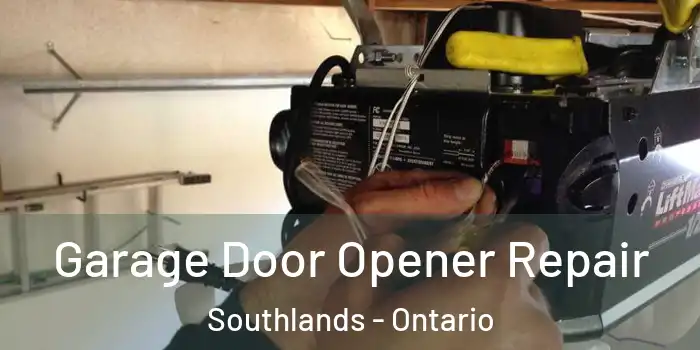 Garage Door Opener Repair Southlands - Ontario