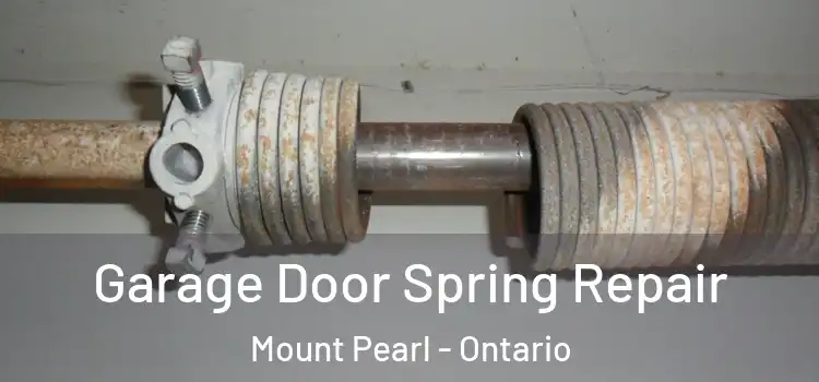 Garage Door Spring Repair Mount Pearl - Ontario
