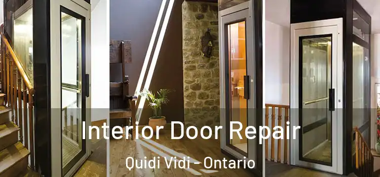 Interior Door Repair Quidi Vidi - Ontario