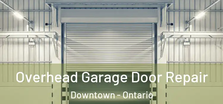 Overhead Garage Door Repair Downtown - Ontario