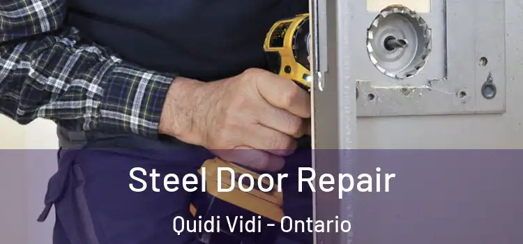 Steel Door Repair Quidi Vidi - Ontario