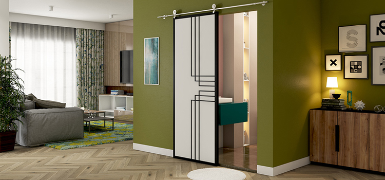 sliding bathroom door installation in St. John's