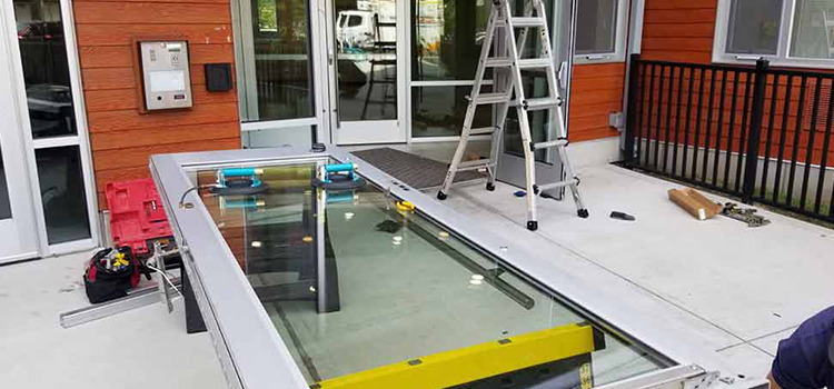 storefront door glass replacement St. John's